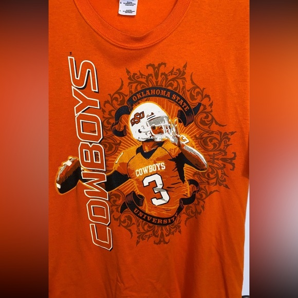 Vintage Oklahoma State Football tshirt size large - Picture 3 of 6
